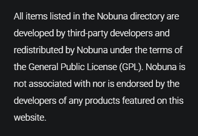 Nobuna Disclaimer Nobuna Disclaimer